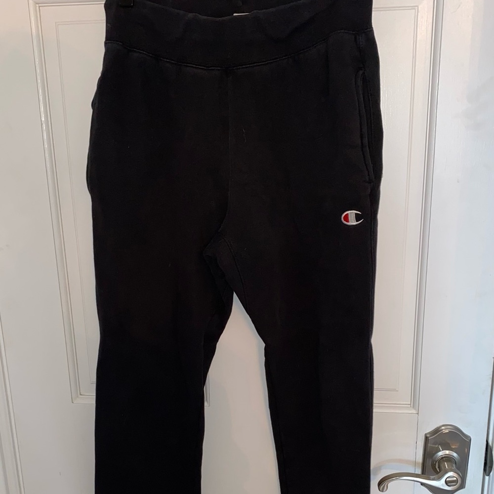 Champion Reverse weave size small black lightly worn